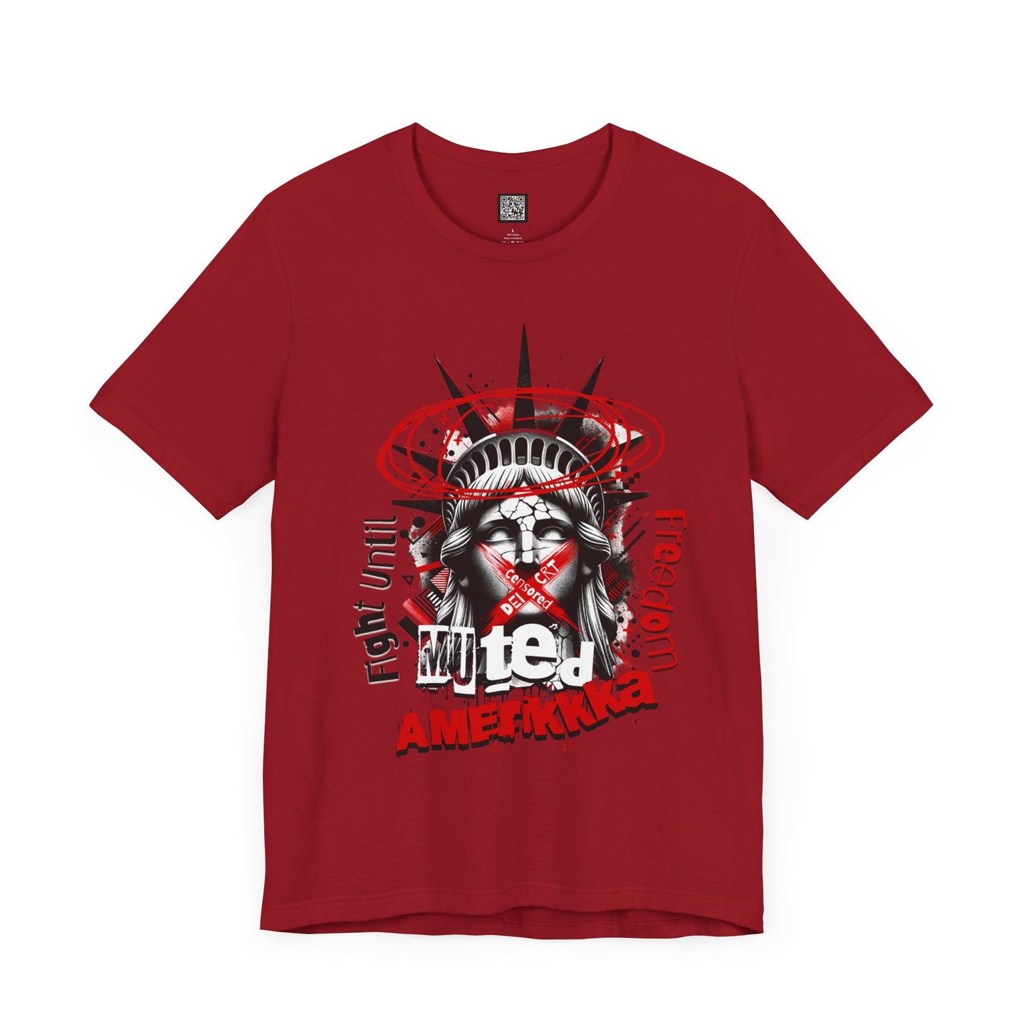 Patriotic Freedom Graphic Tee, Fight Oligarchy in America T-Shirts, This is America Shirt, Unisex Freedom for America Tees