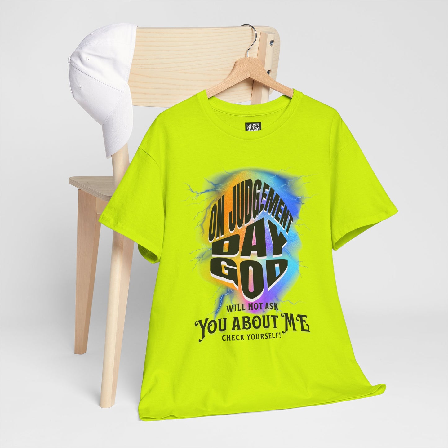 On Judgement Day Graphic Tee, Funny Christian T-Shirt for Men and Women, Gift for Believers, Casual Wear, Religious Statement T-Shirt