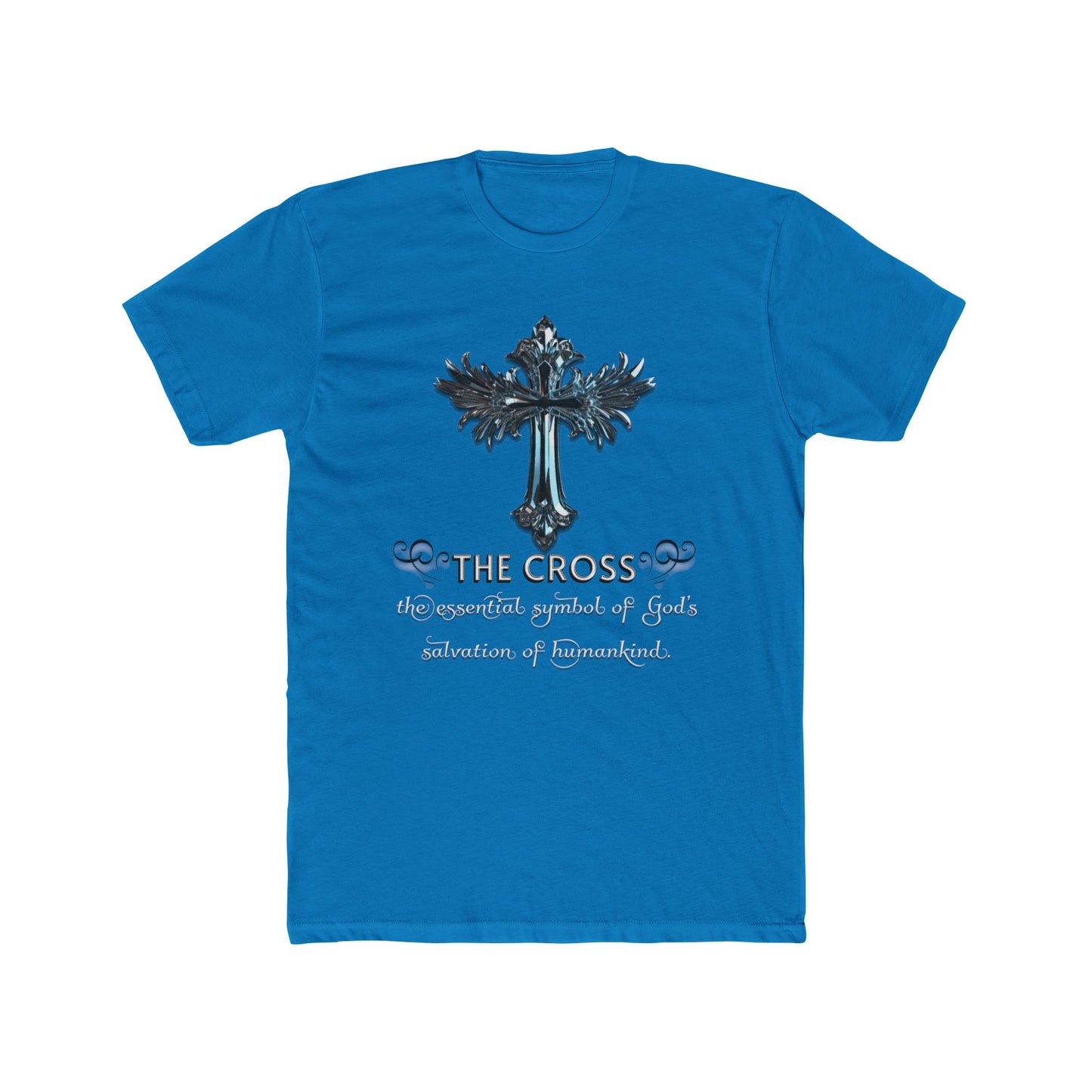 Faith-Inspired Unisex Tee, The Cross, A Symbol of Salvation, Christian Merchandise Great for Gifting, Religious Inspirational Tees