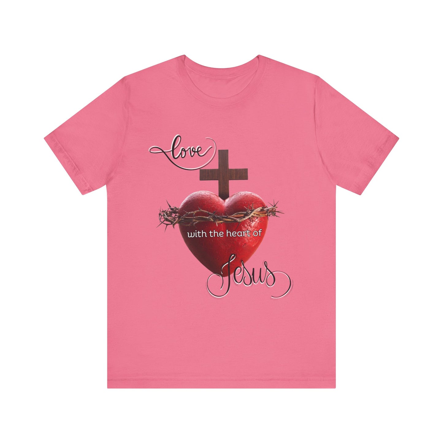 Religious T-Shirts for Men & Women, Christian T-Shirts, Christian Gifts, Jesus Loves Shirts, Jesus T-Shirts, Religious Jesus T-Shirt, Unisex Jersey Short Sleeve Tee