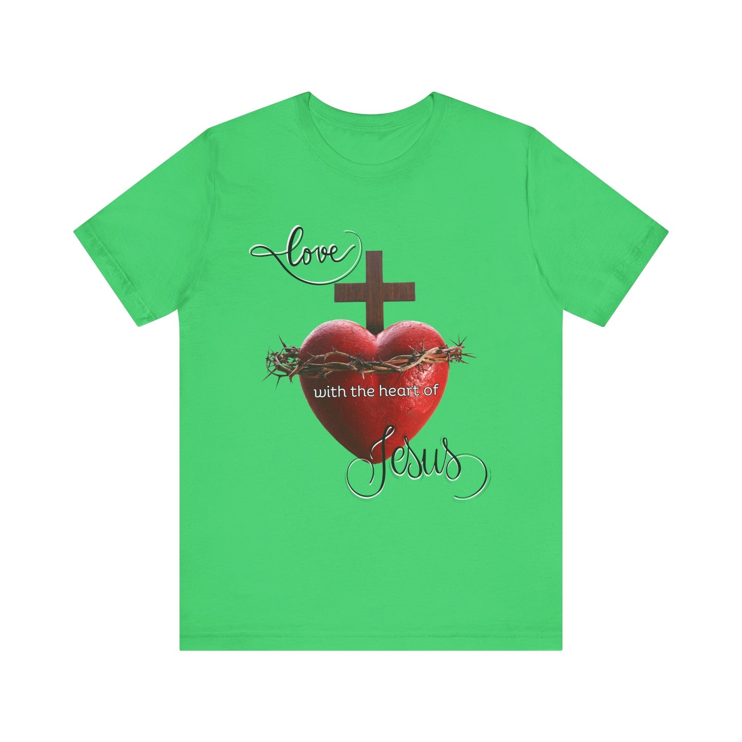 Religious T-Shirts for Men & Women, Christian T-Shirts, Christian Gifts, Jesus Loves Shirts, Jesus T-Shirts, Religious Jesus T-Shirt, Unisex Jersey Short Sleeve Tee