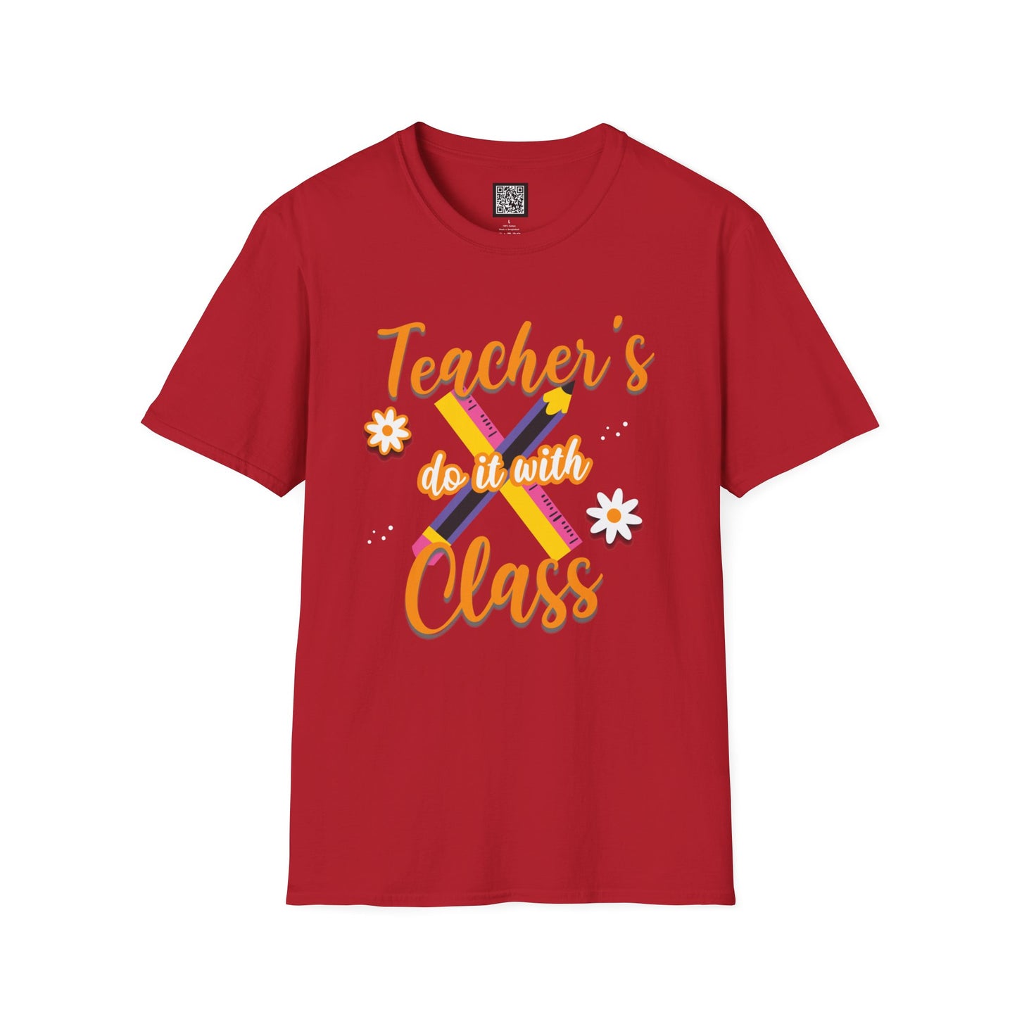 Teacher's do it with Class T-Shirt, Cute Teacher Gift, Teacher Back to School Tee, Teacher Appreciation Day, Teacher Classroom Outfit