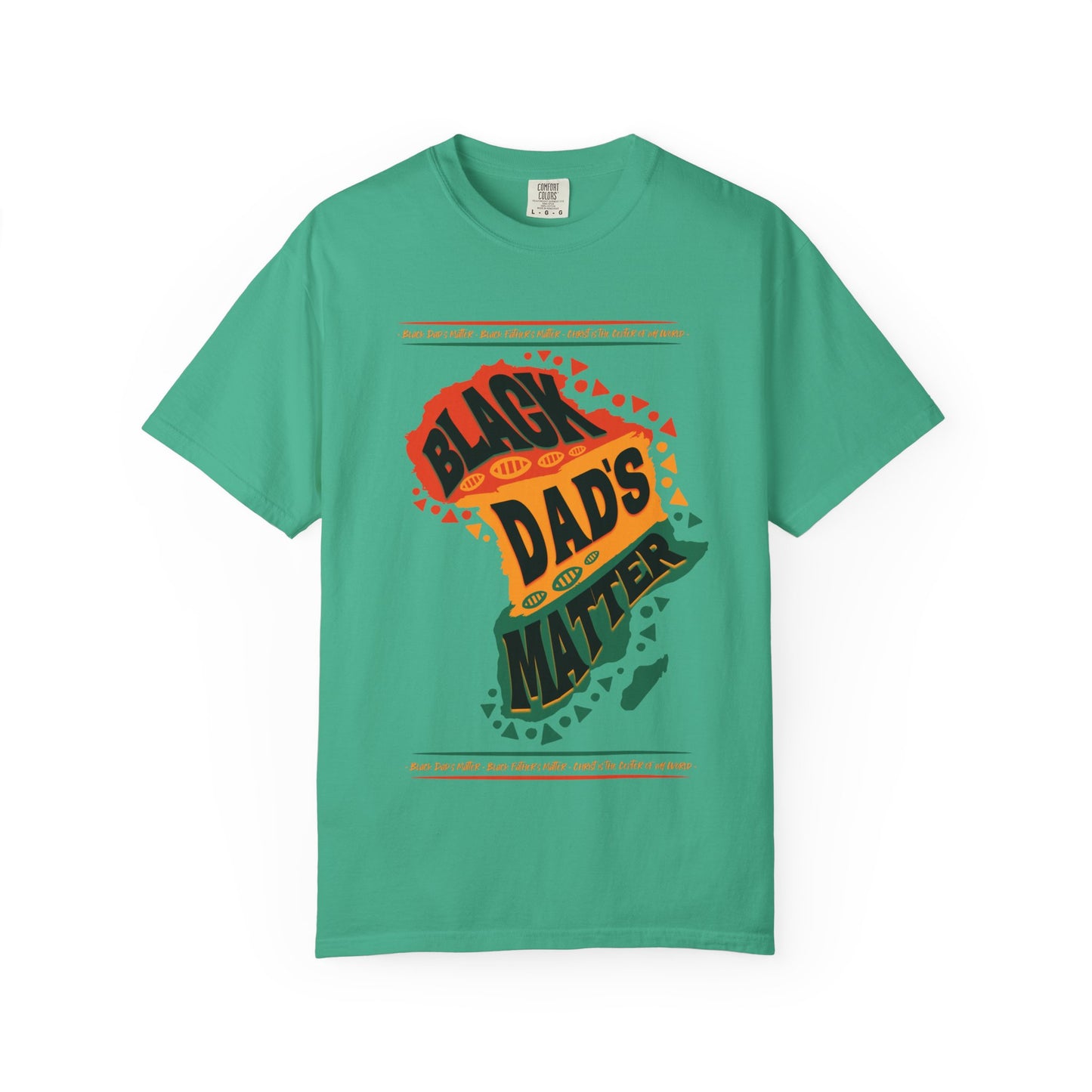Black Dads Matter Unisex T-Shirt, Perfect for Father's Day, Family Gatherings, and Everyday Wear, Support Black Fatherhood