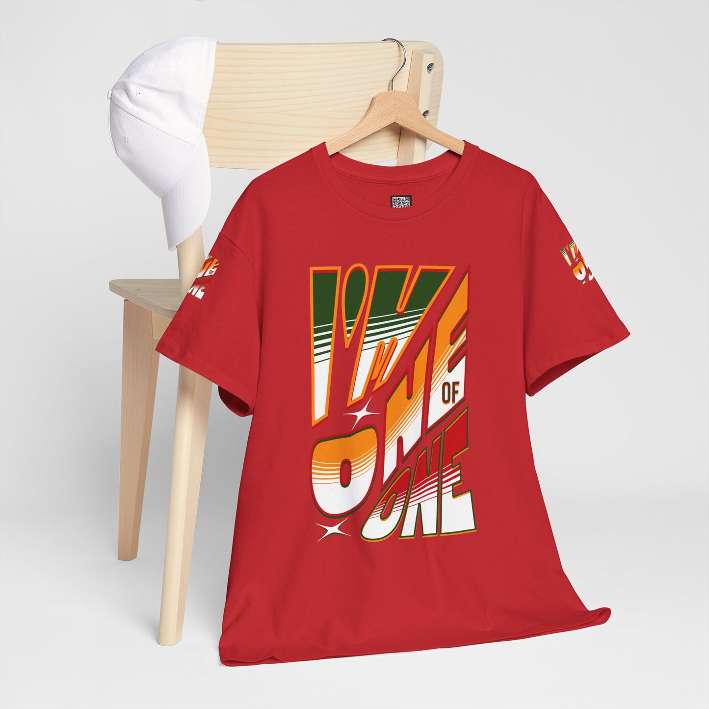 Unisex Heavy Cotton Tee - I'm One of One, Juneteenth Graphic T-Shirt, Bold Statement Shirt, Unisex Self-Love Style T-Shirt, Melanin T-Shirt