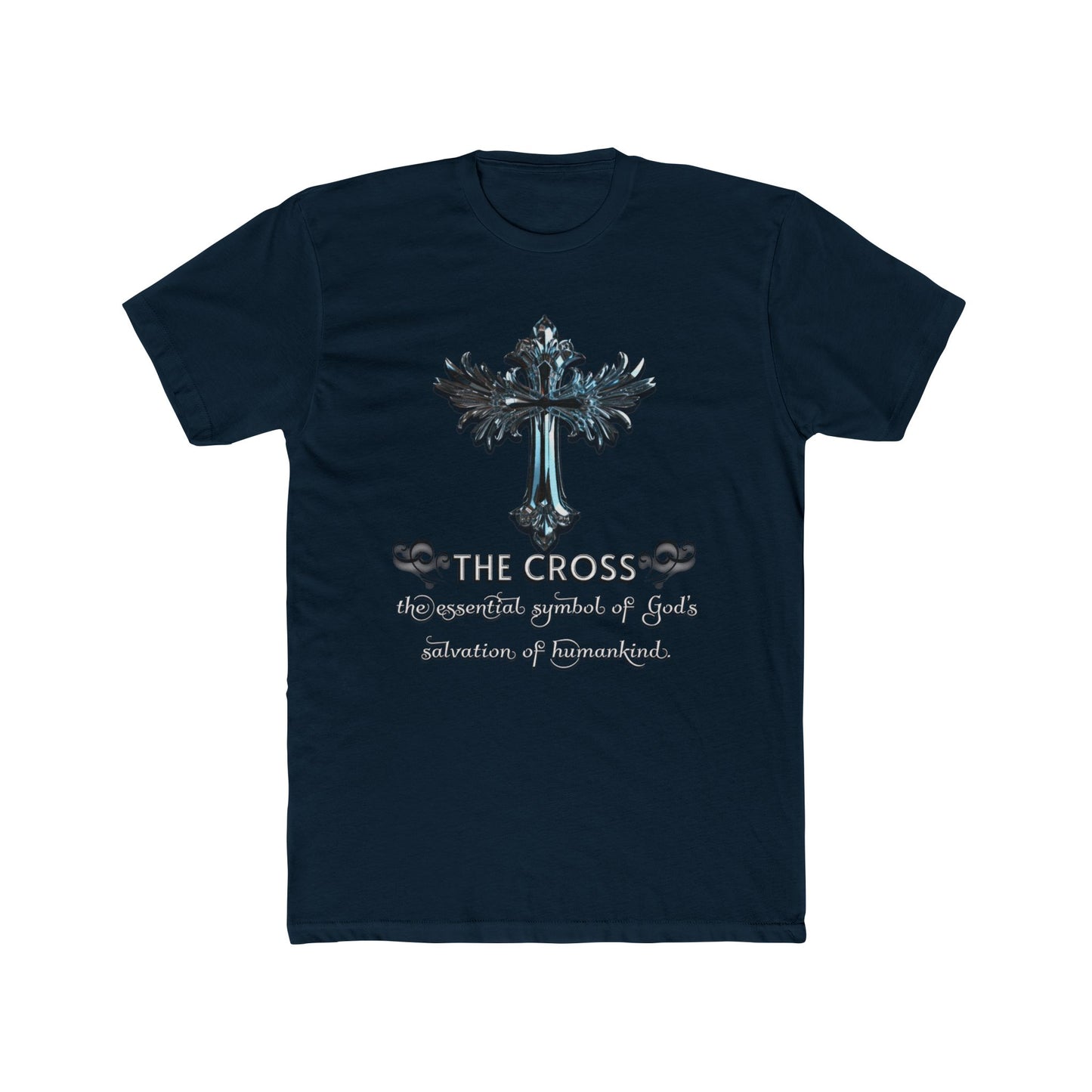 Faith-Inspired Unisex Tee, The Cross, A Symbol of Salvation, Christian Merchandise Great for Gifting, Religious Inspirational Tees
