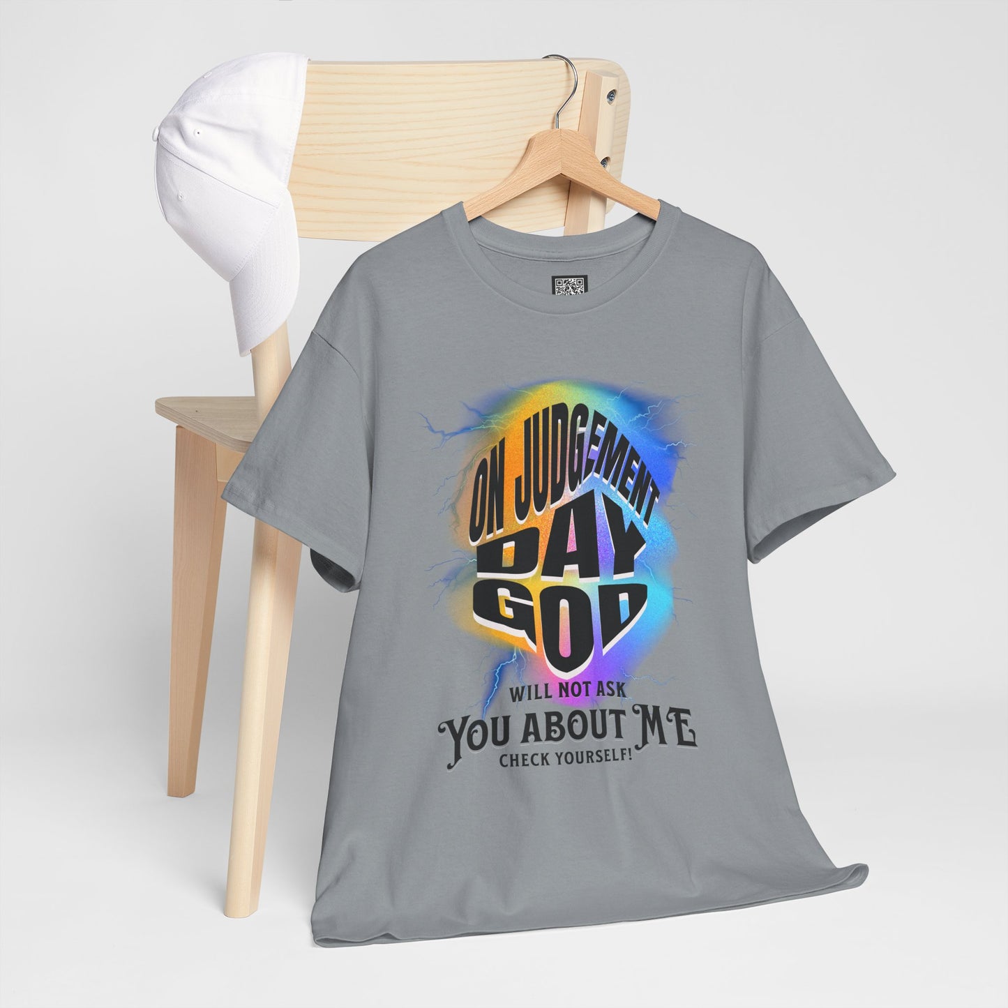 On Judgement Day Graphic Tee, Funny Christian T-Shirt for Men and Women, Gift for Believers, Casual Wear, Religious Statement T-Shirt