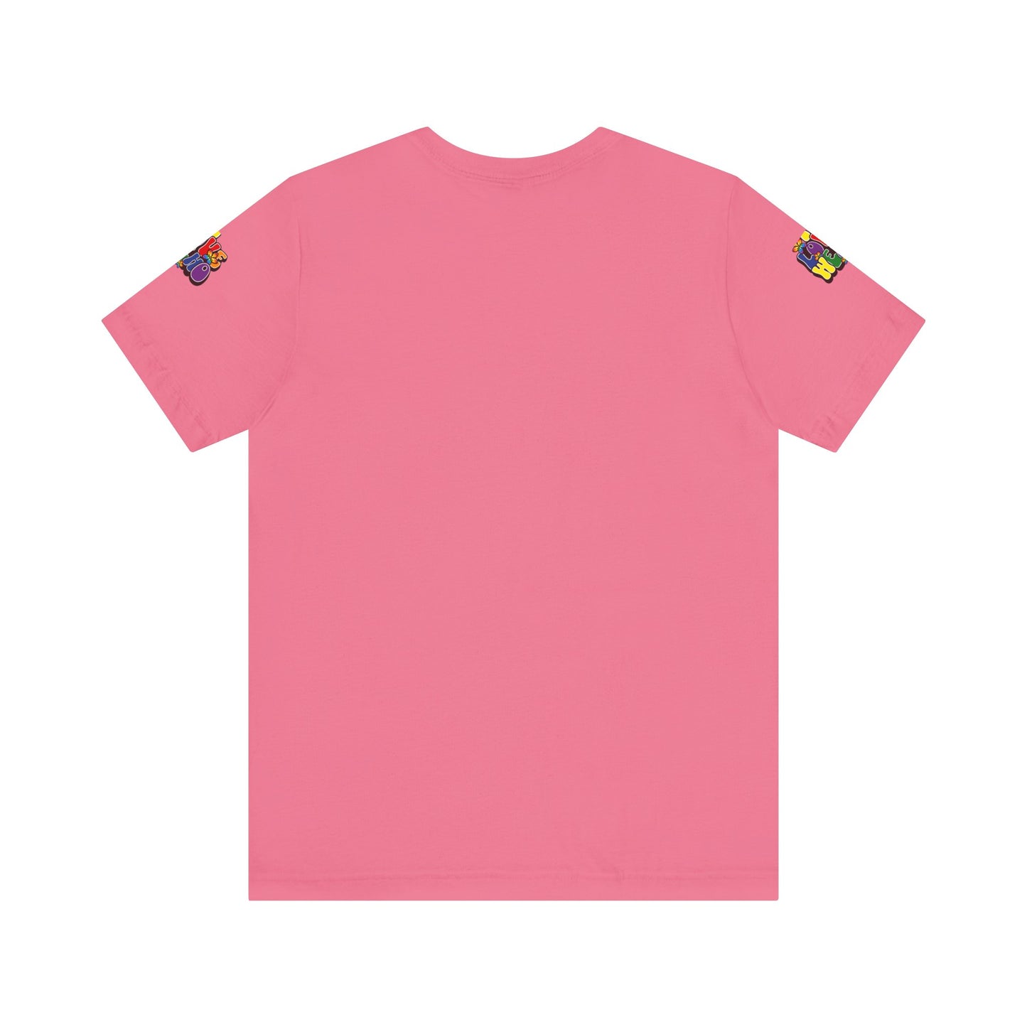 Colorful LGBTQ+ Love Short Sleeve Tee, Pride T-Shirt, I Love WeHo, Pride Festival Merchandise, Gift for Friends, Unisex Graphic Tee