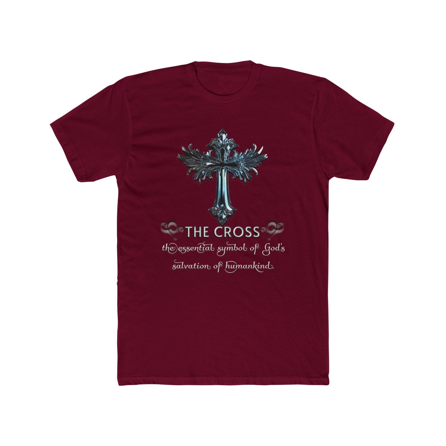 Faith-Inspired Unisex Tee, The Cross, A Symbol of Salvation, Christian Merchandise Great for Gifting, Religious Inspirational Tees