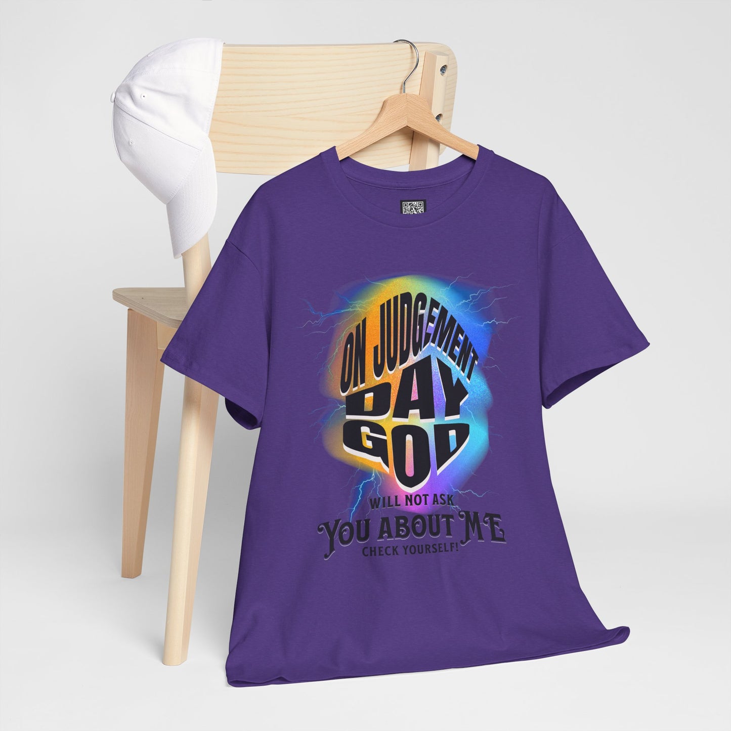 On Judgement Day Graphic Tee, Funny Christian T-Shirt for Men and Women, Gift for Believers, Casual Wear, Religious Statement T-Shirt