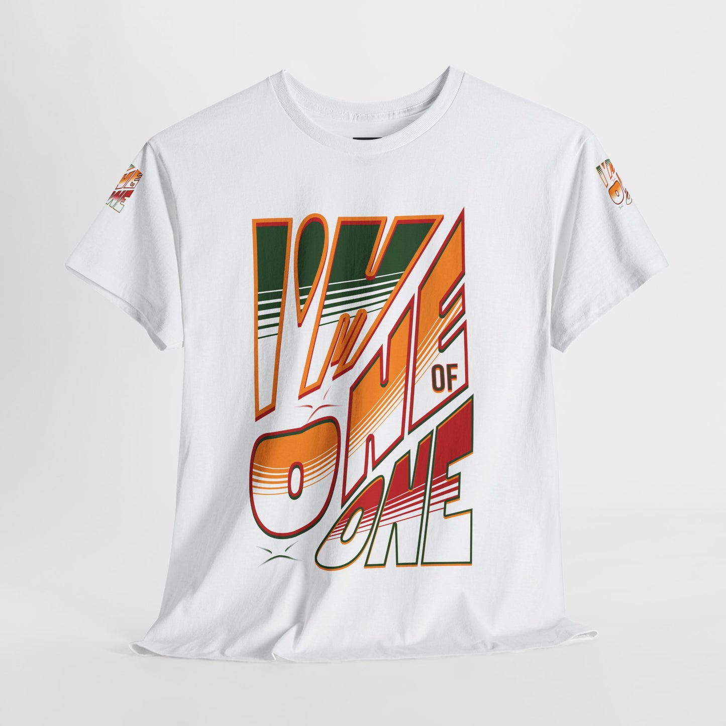 Unisex Heavy Cotton Tee - I'm One of One, Juneteenth Graphic T-Shirt, Bold Statement Shirt, Unisex Self-Love Style T-Shirt, Melanin T-Shirt