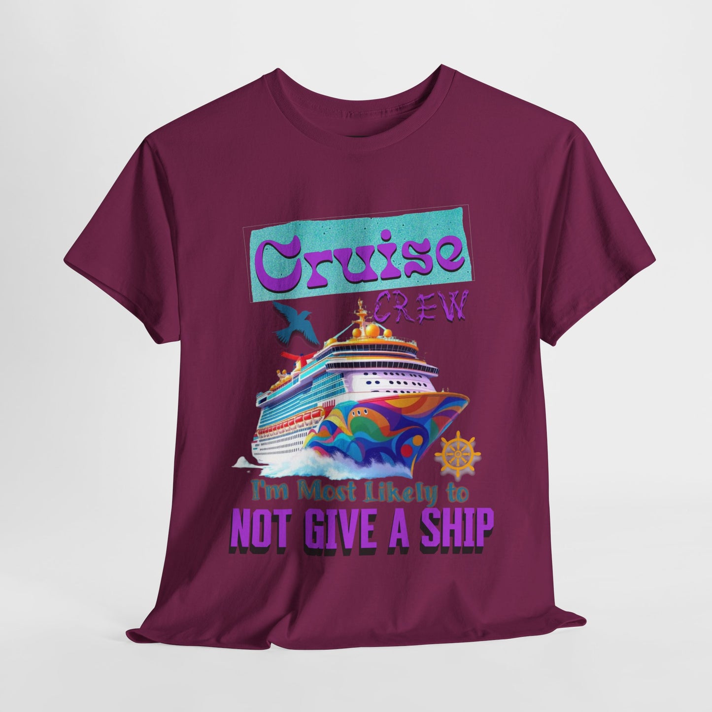 Cruise Crew Tee: Fun Cotton Shirt for Cruise Vacation Vibes, Travel Enthusiasts, Fun Family Trip Tees, Summer Celebrations, Gifts for Cruisers