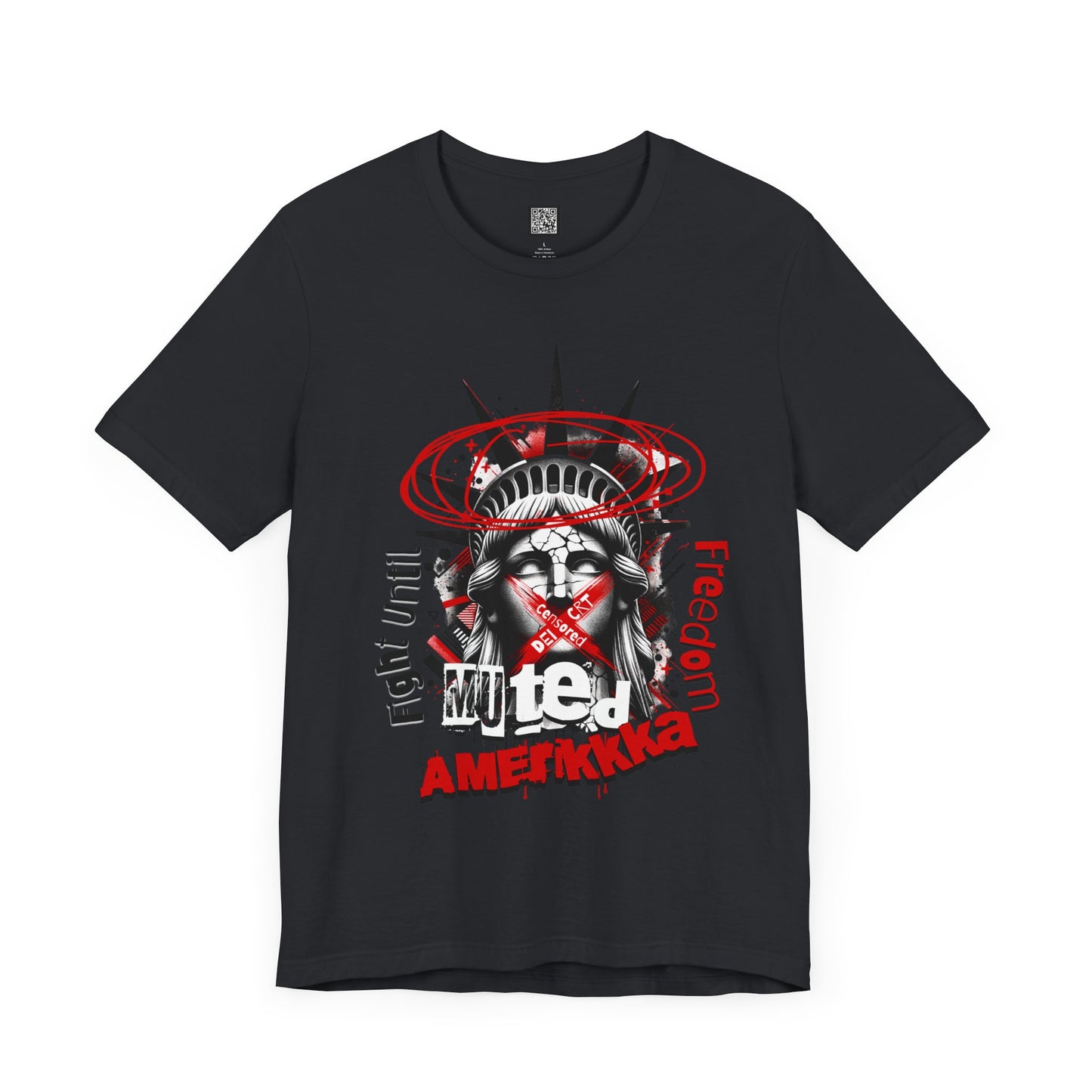 Patriotic Freedom Graphic Tee, Fight Oligarchy in America T-Shirts, This is America Shirt, Unisex Freedom for America Tees