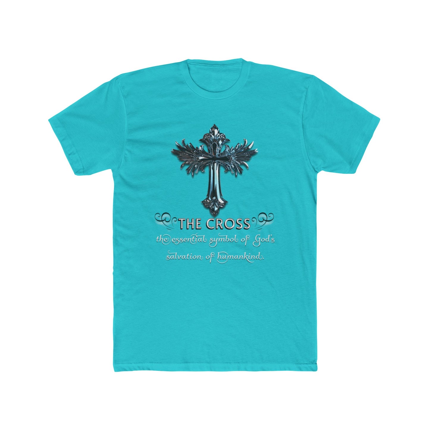 Faith-Inspired Unisex Tee, The Cross, A Symbol of Salvation, Christian Merchandise Great for Gifting, Religious Inspirational Tees
