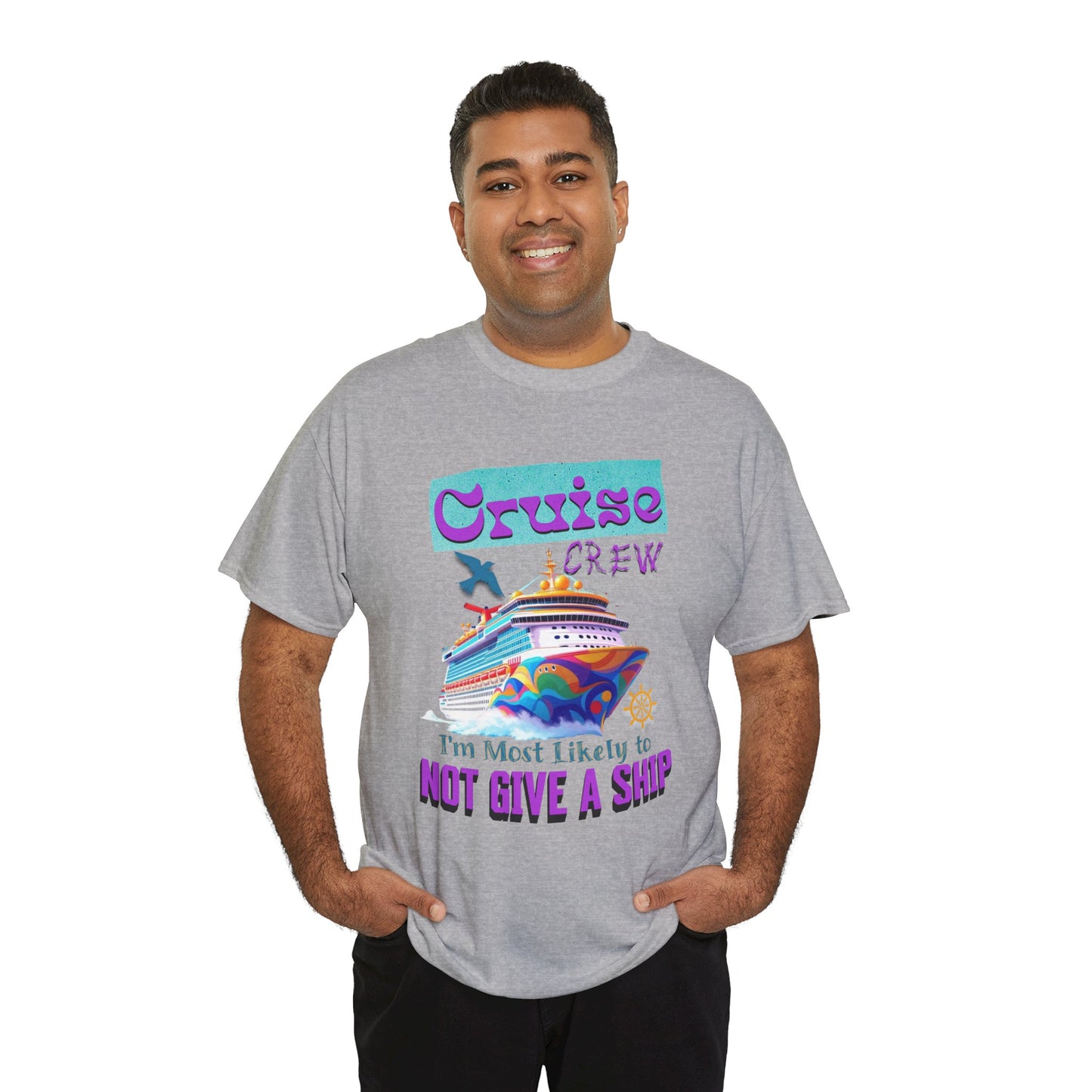 Cruise Crew Tee: Fun Cotton Shirt for Cruise Vacation Vibes, Travel Enthusiasts, Fun Family Trip Tees, Summer Celebrations, Gifts for Cruisers