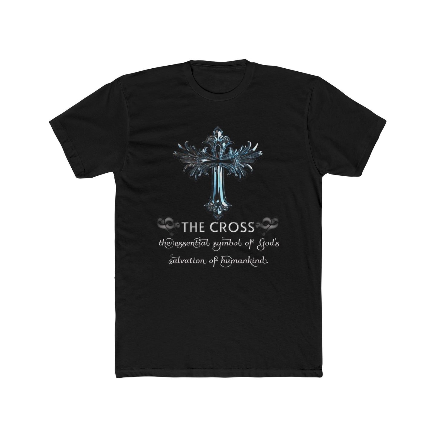 Faith-Inspired Unisex Tee, The Cross, A Symbol of Salvation, Christian Merchandise Great for Gifting, Religious Inspirational Tees