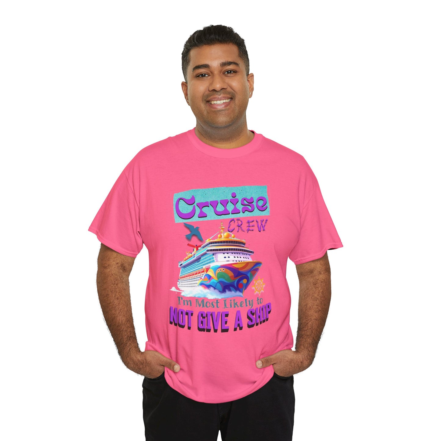 Cruise Crew Tee: Fun Cotton Shirt for Cruise Vacation Vibes, Travel Enthusiasts, Fun Family Trip Tees, Summer Celebrations, Gifts for Cruisers
