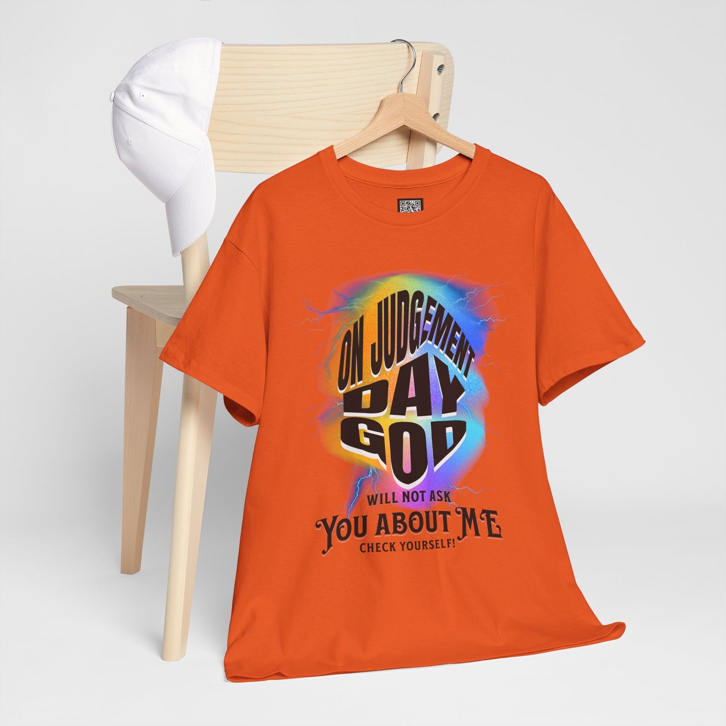 On Judgement Day Graphic Tee, Funny Christian T-Shirt for Men and Women, Gift for Believers, Casual Wear, Religious Statement T-Shirt