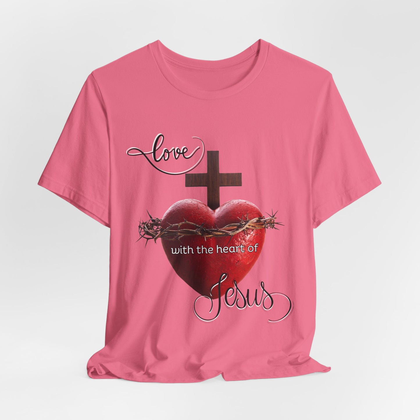 Religious T-Shirts for Men & Women, Christian T-Shirts, Christian Gifts, Jesus Loves Shirts, Jesus T-Shirts, Religious Jesus T-Shirt, Unisex Jersey Short Sleeve Tee