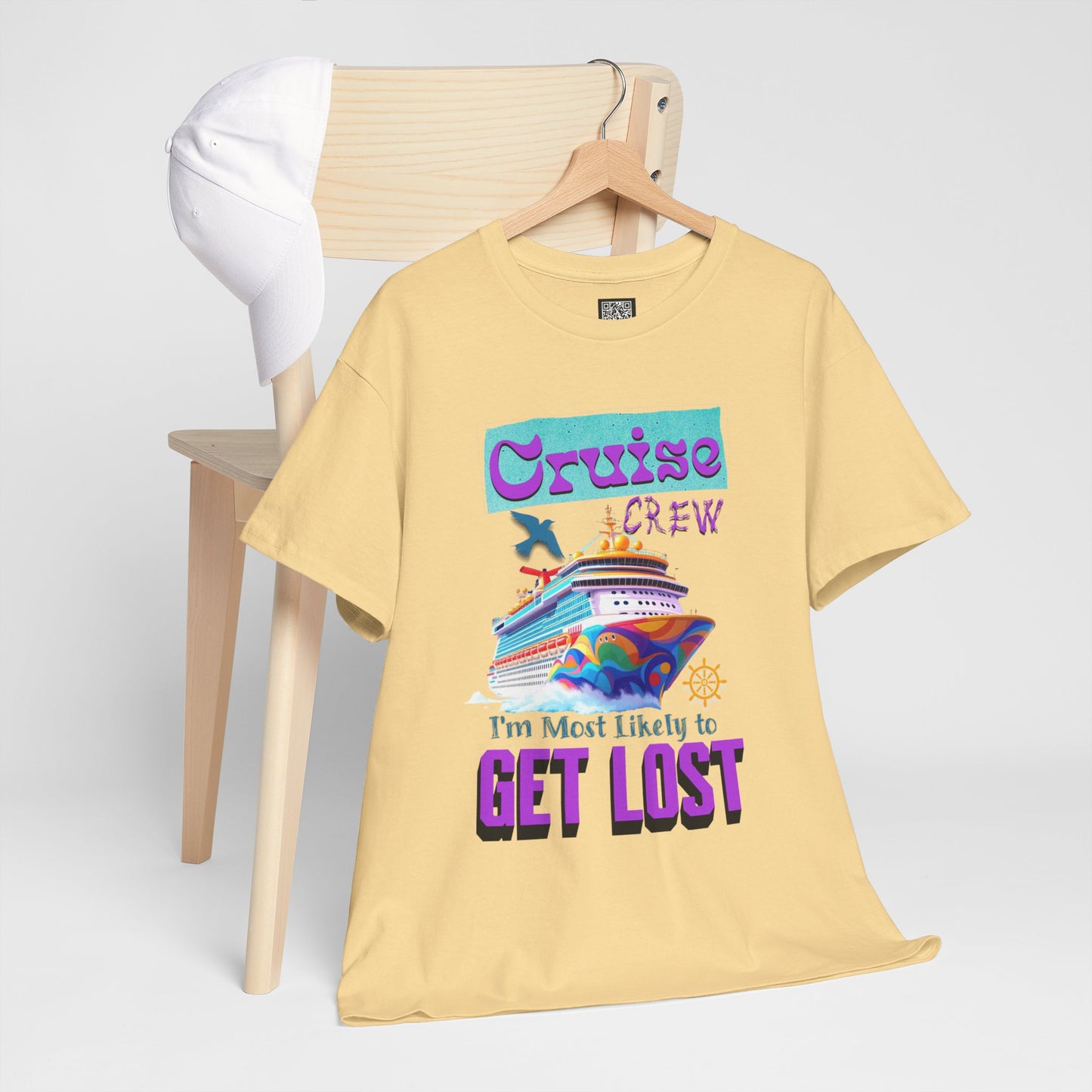 Cruise Crew T-Shirt - Funny Cruise Vacation Tees, Gift for Cruise Travelers, Funny Holiday Wardrobe, Nautical Adventure Apparel,