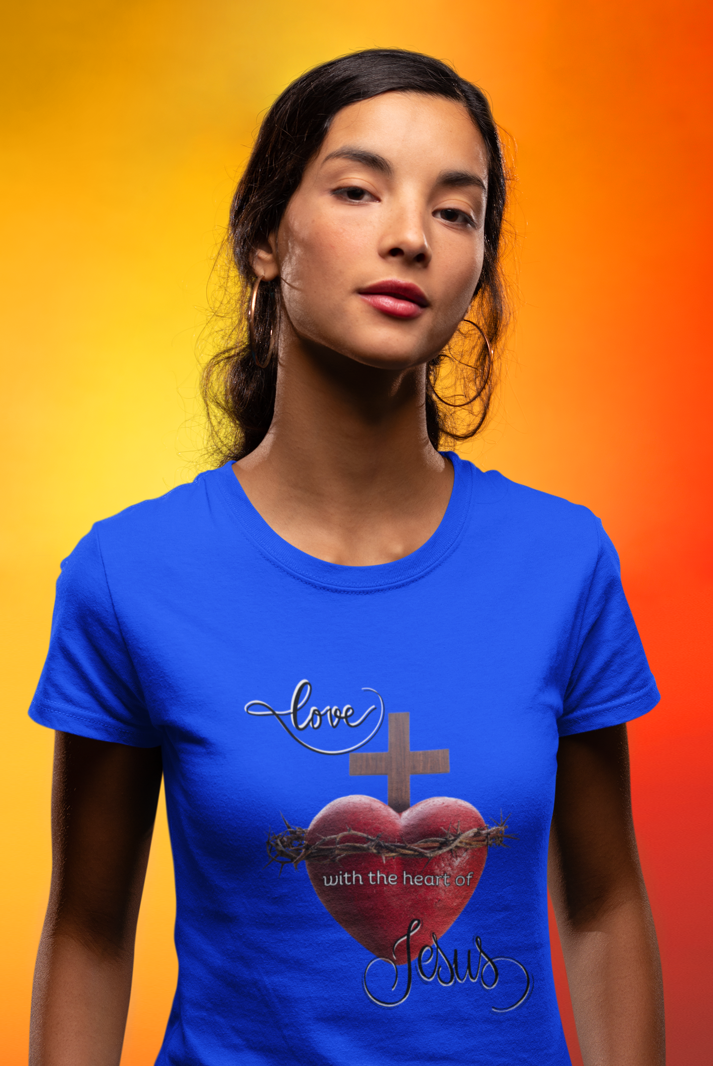 Religious T-Shirts for Men & Women, Christian T-Shirts, Christian Gifts, Jesus Loves Shirts, Jesus T-Shirts, Religious Jesus T-Shirt, Unisex Jersey Short Sleeve Tee