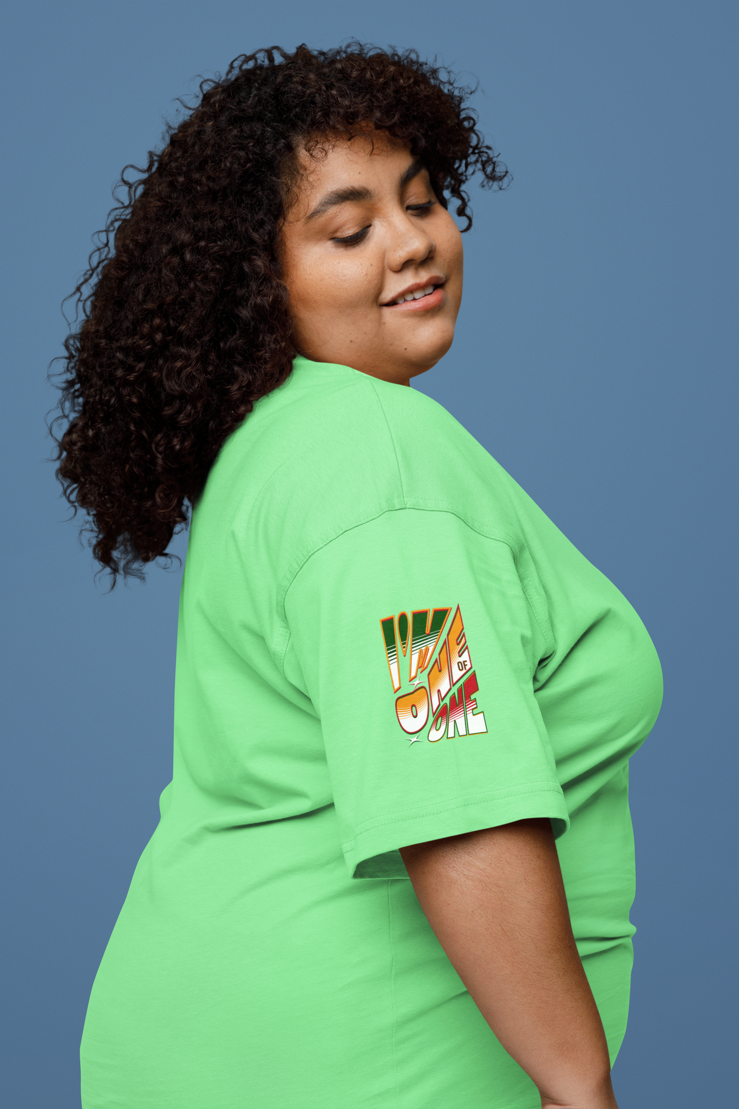 Unisex Heavy Cotton Tee - I'm One of One, Juneteenth Graphic T-Shirt, Bold Statement Shirt, Unisex Self-Love Style T-Shirt, Melanin T-Shirt