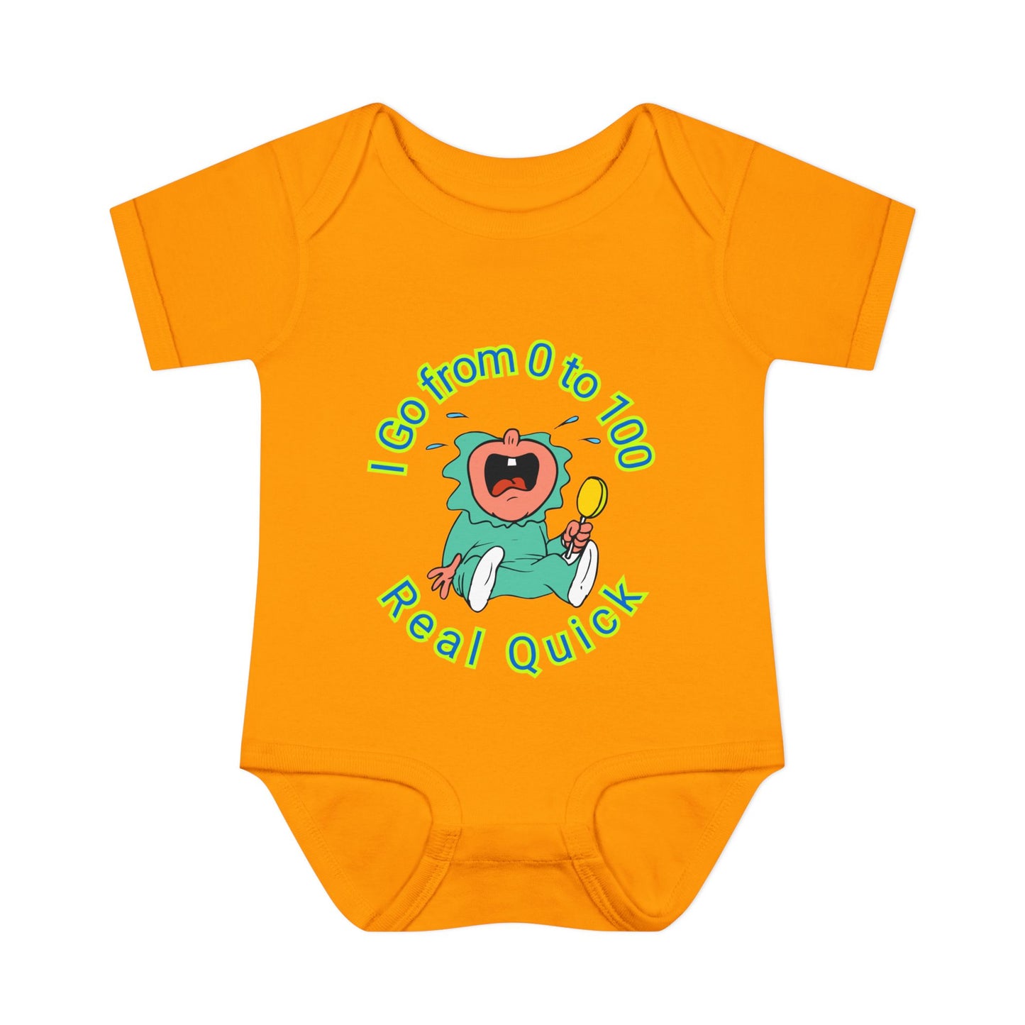 Funny Baby Onesies from 0 to 24 Months, Cute Colorful Baby Onesies for Boy or Girl, From 0 to 100 Real Quick, Newborn Baby Shower Gifts