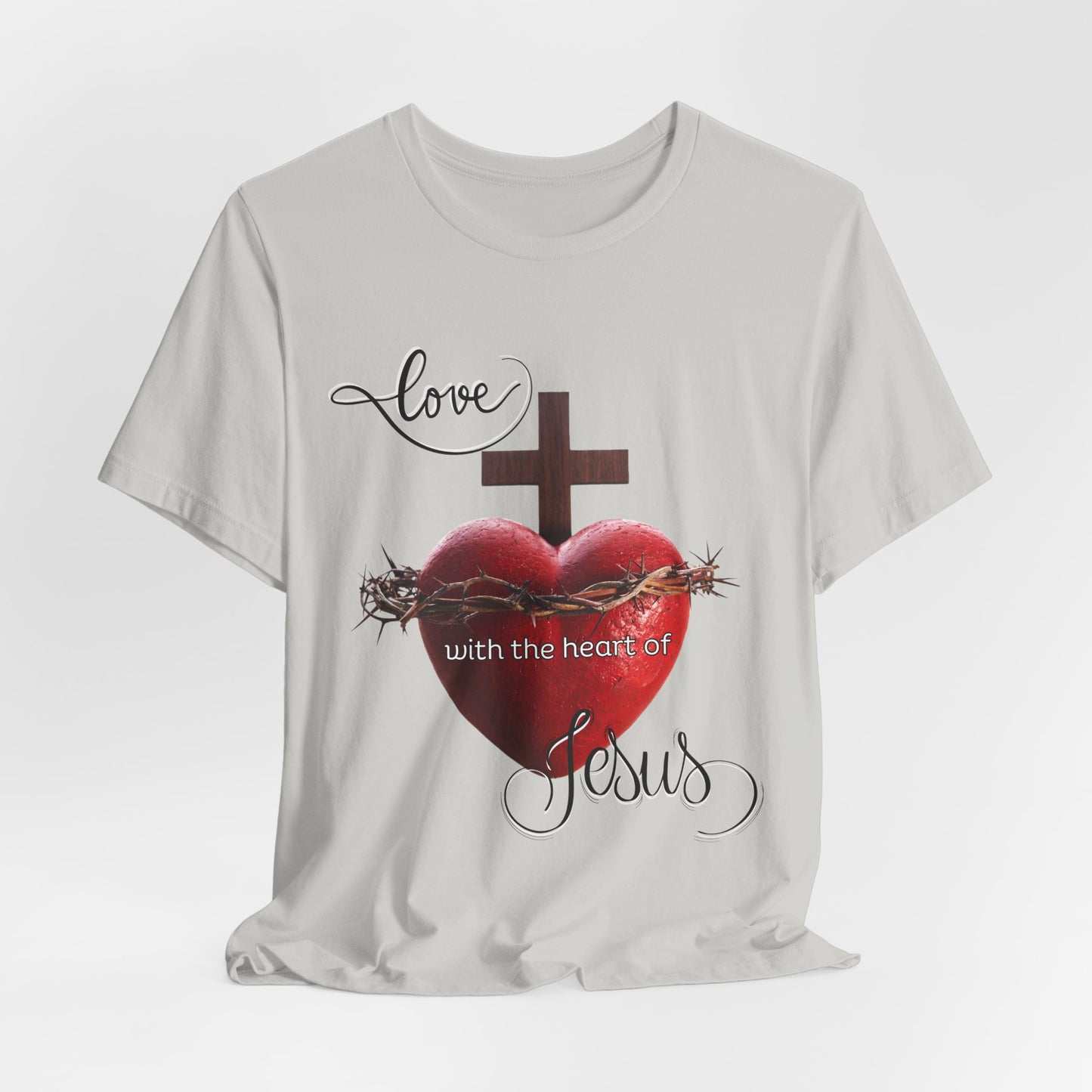 Religious T-Shirts for Men & Women, Christian T-Shirts, Christian Gifts, Jesus Loves Shirts, Jesus T-Shirts, Religious Jesus T-Shirt, Unisex Jersey Short Sleeve Tee