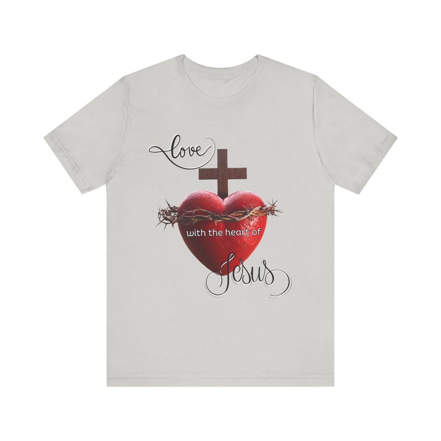 Religious T-Shirts for Men & Women, Christian T-Shirts, Christian Gifts, Jesus Loves Shirts, Jesus T-Shirts, Religious Jesus T-Shirt, Unisex Jersey Short Sleeve Tee
