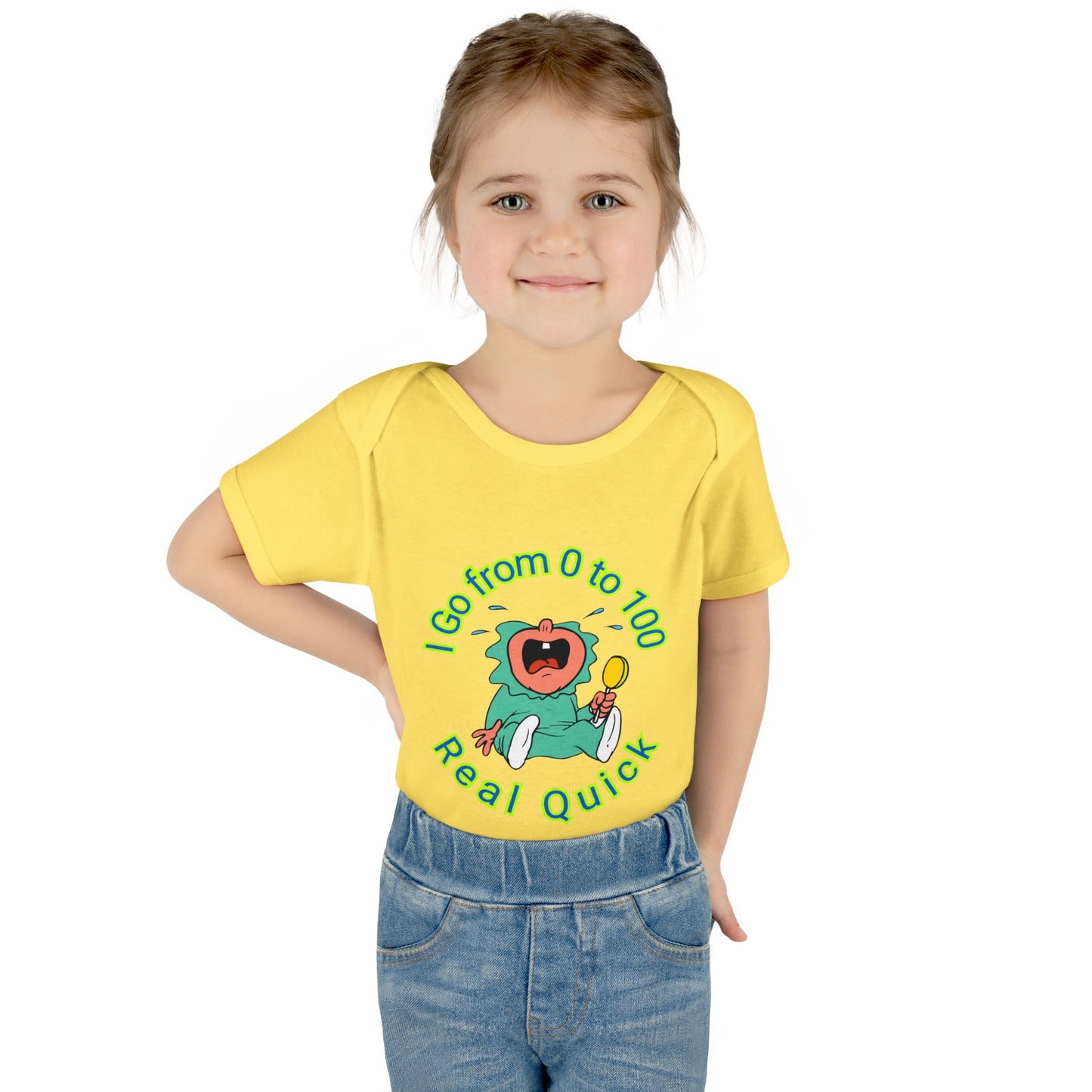 Funny Baby Onesies from 0 to 24 Months, Cute Colorful Baby Onesies for Boy or Girl, From 0 to 100 Real Quick, Newborn Baby Shower Gifts