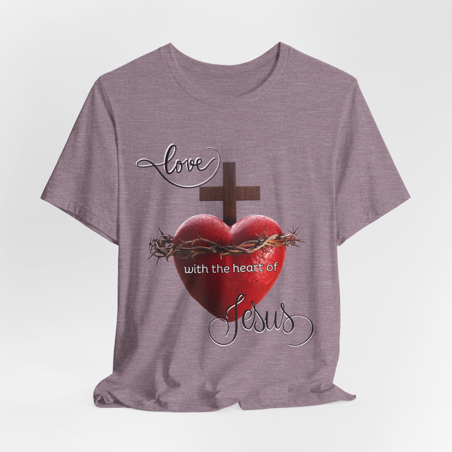 Religious T-Shirts for Men & Women, Christian T-Shirts, Christian Gifts, Jesus Loves Shirts, Jesus T-Shirts, Religious Jesus T-Shirt, Unisex Jersey Short Sleeve Tee