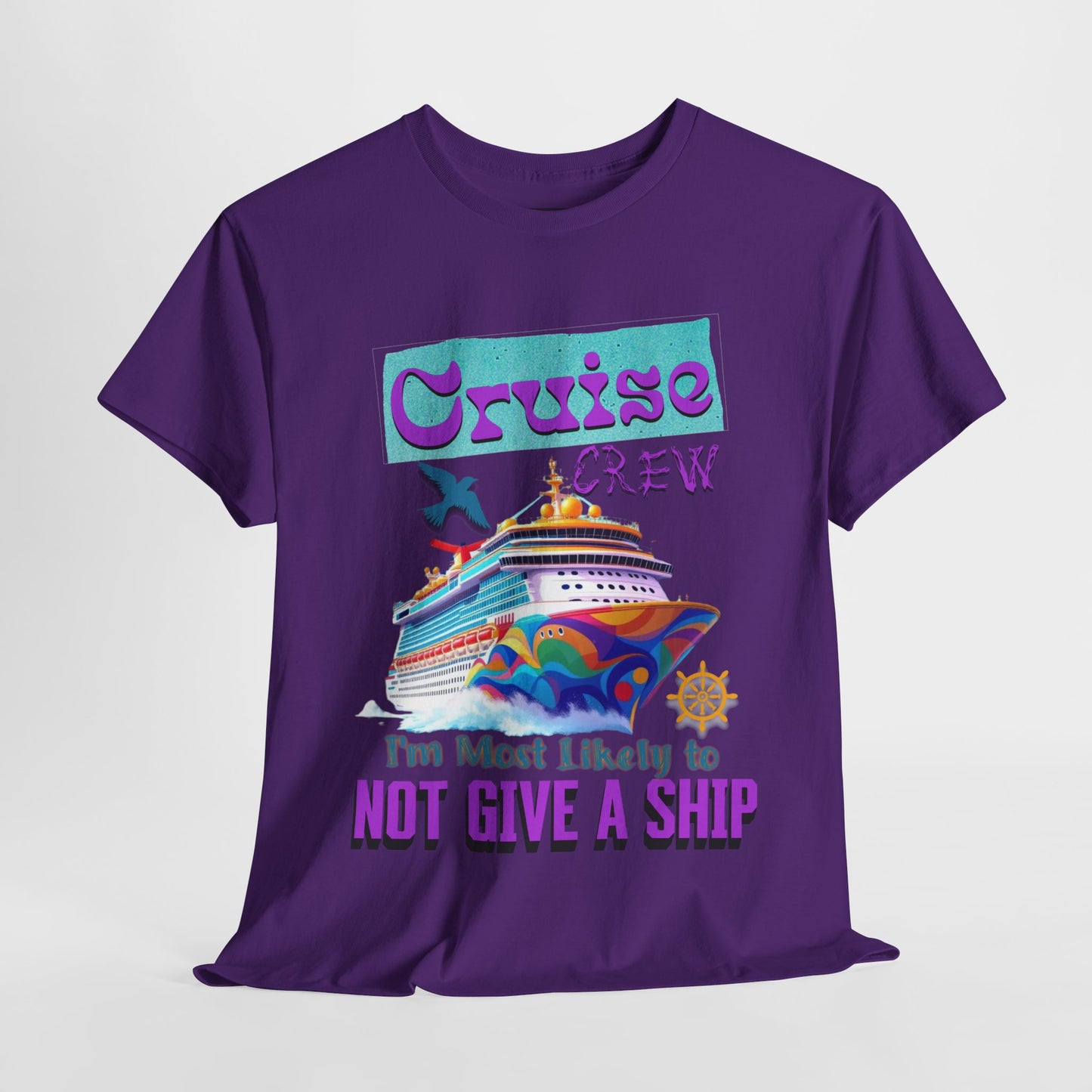 Cruise Crew Tee: Fun Cotton Shirt for Cruise Vacation Vibes, Travel Enthusiasts, Fun Family Trip Tees, Summer Celebrations, Gifts for Cruisers