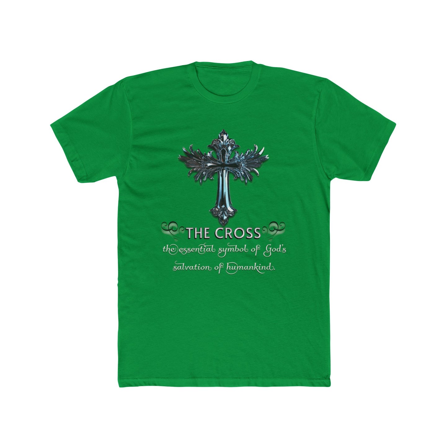 Faith-Inspired Unisex Tee, The Cross, A Symbol of Salvation, Christian Merchandise Great for Gifting, Religious Inspirational Tees