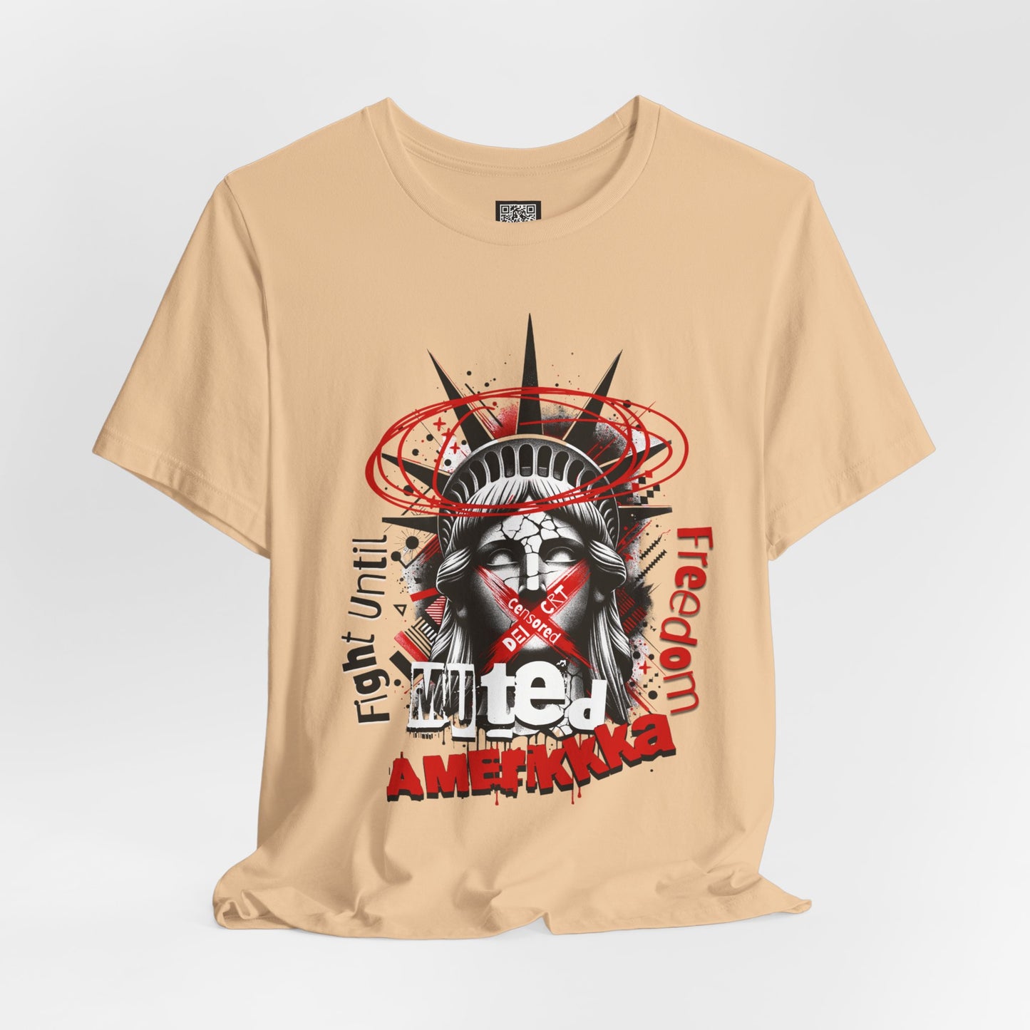 Patriotic Freedom Graphic Tee, Fight Oligarchy in America T-Shirts, This is America Shirt, Unisex Freedom for America Tees