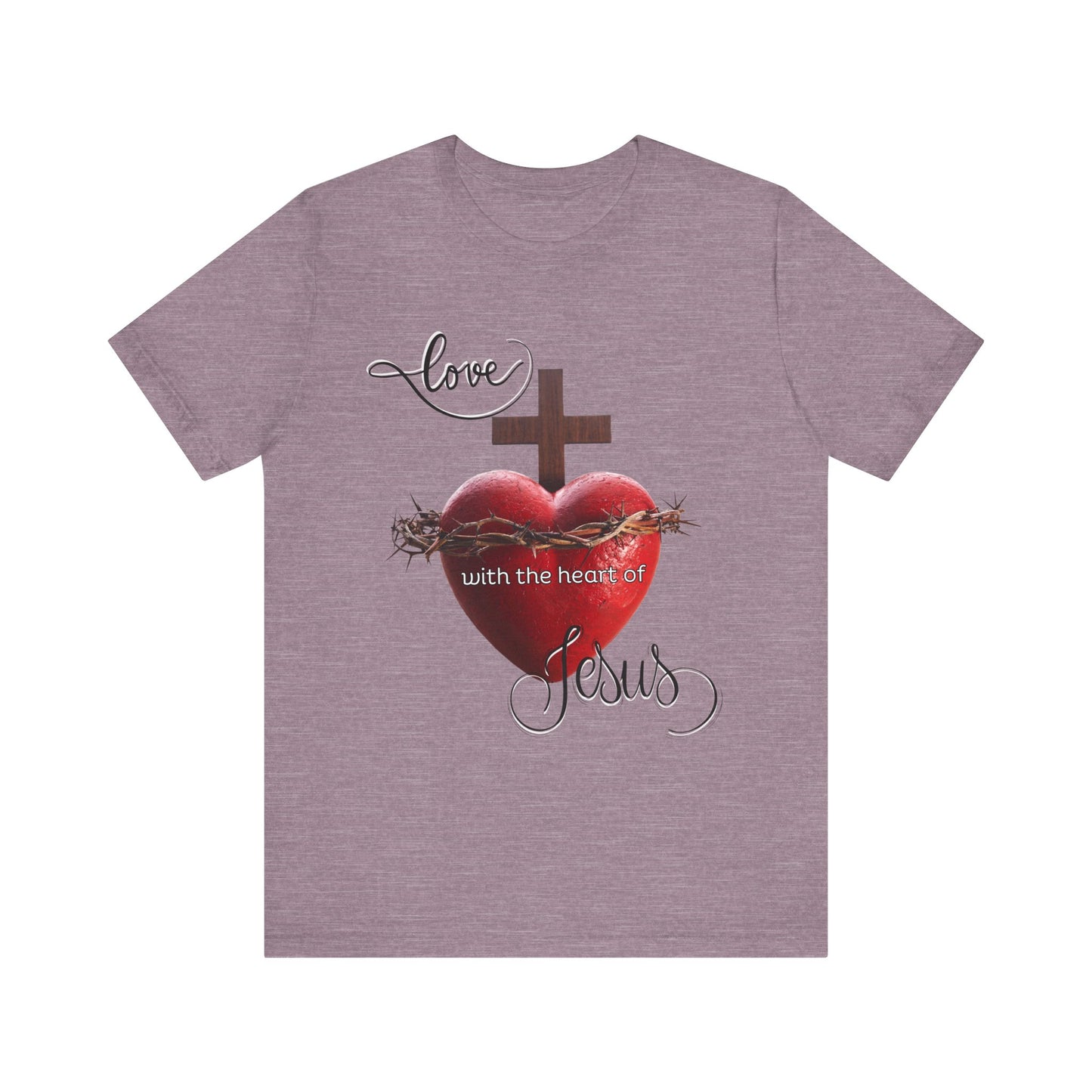 Religious T-Shirts for Men & Women, Christian T-Shirts, Christian Gifts, Jesus Loves Shirts, Jesus T-Shirts, Religious Jesus T-Shirt, Unisex Jersey Short Sleeve Tee