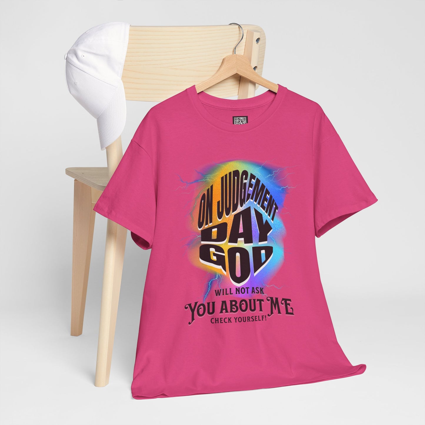 On Judgement Day Graphic Tee, Funny Christian T-Shirt for Men and Women, Gift for Believers, Casual Wear, Religious Statement T-Shirt