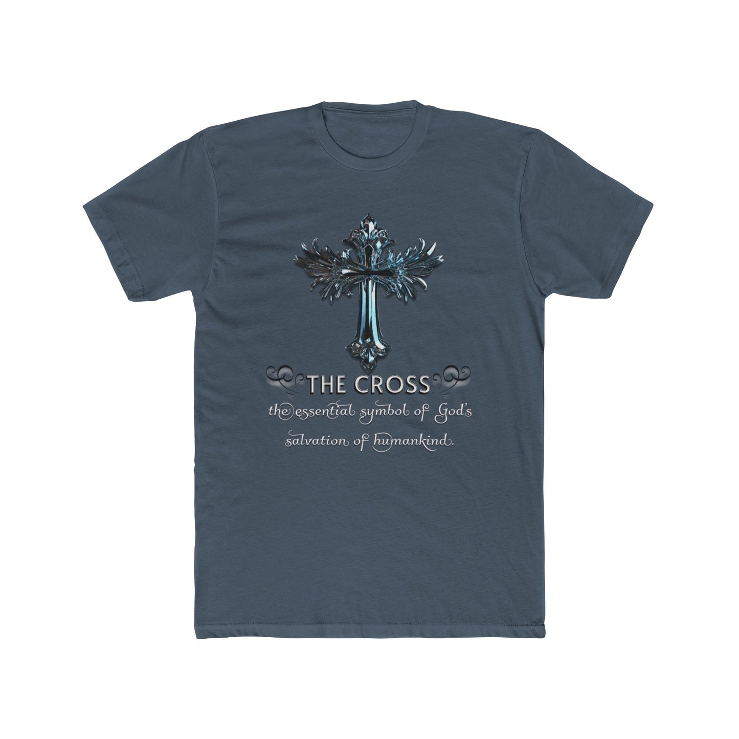 Faith-Inspired Unisex Tee, The Cross, A Symbol of Salvation, Christian Merchandise Great for Gifting, Religious Inspirational Tees