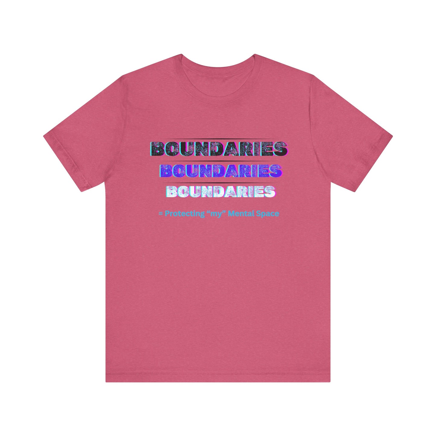 Mental Health Shirt, Healthy Boundaries Shirt, New Years Resolution Tee, Gift for Men and Women, Social Worker T-Shirt,