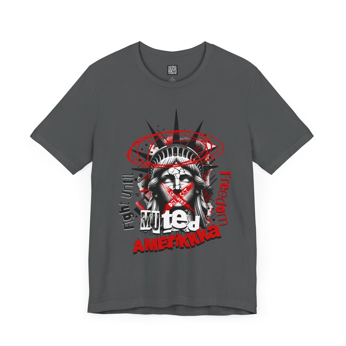 Patriotic Freedom Graphic Tee, Fight Oligarchy in America T-Shirts, This is America Shirt, Unisex Freedom for America Tees
