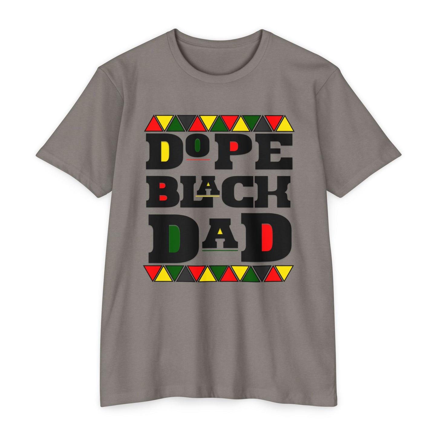 Dope Black Dad T-Shirt, Unisex Jersey Tee for Father's Day, Gift for Dads, Family Reunion Shirt, Cool Black Dad Apparel