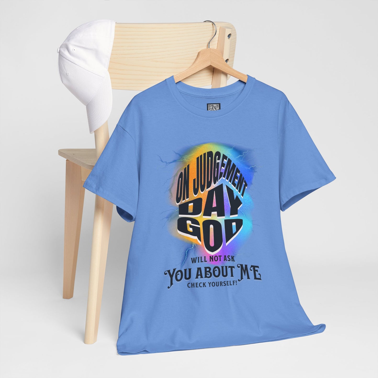 On Judgement Day Graphic Tee, Funny Christian T-Shirt for Men and Women, Gift for Believers, Casual Wear, Religious Statement T-Shirt
