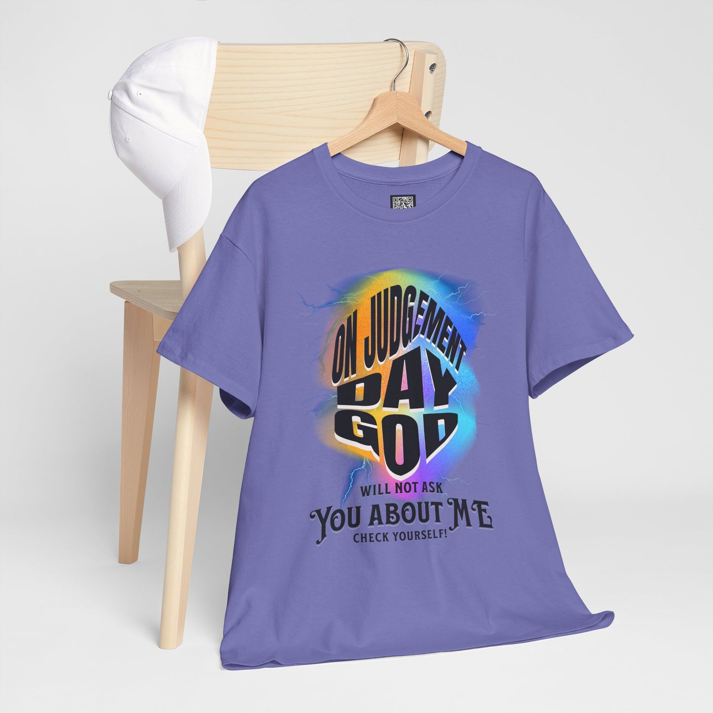 On Judgement Day Graphic Tee, Funny Christian T-Shirt for Men and Women, Gift for Believers, Casual Wear, Religious Statement T-Shirt