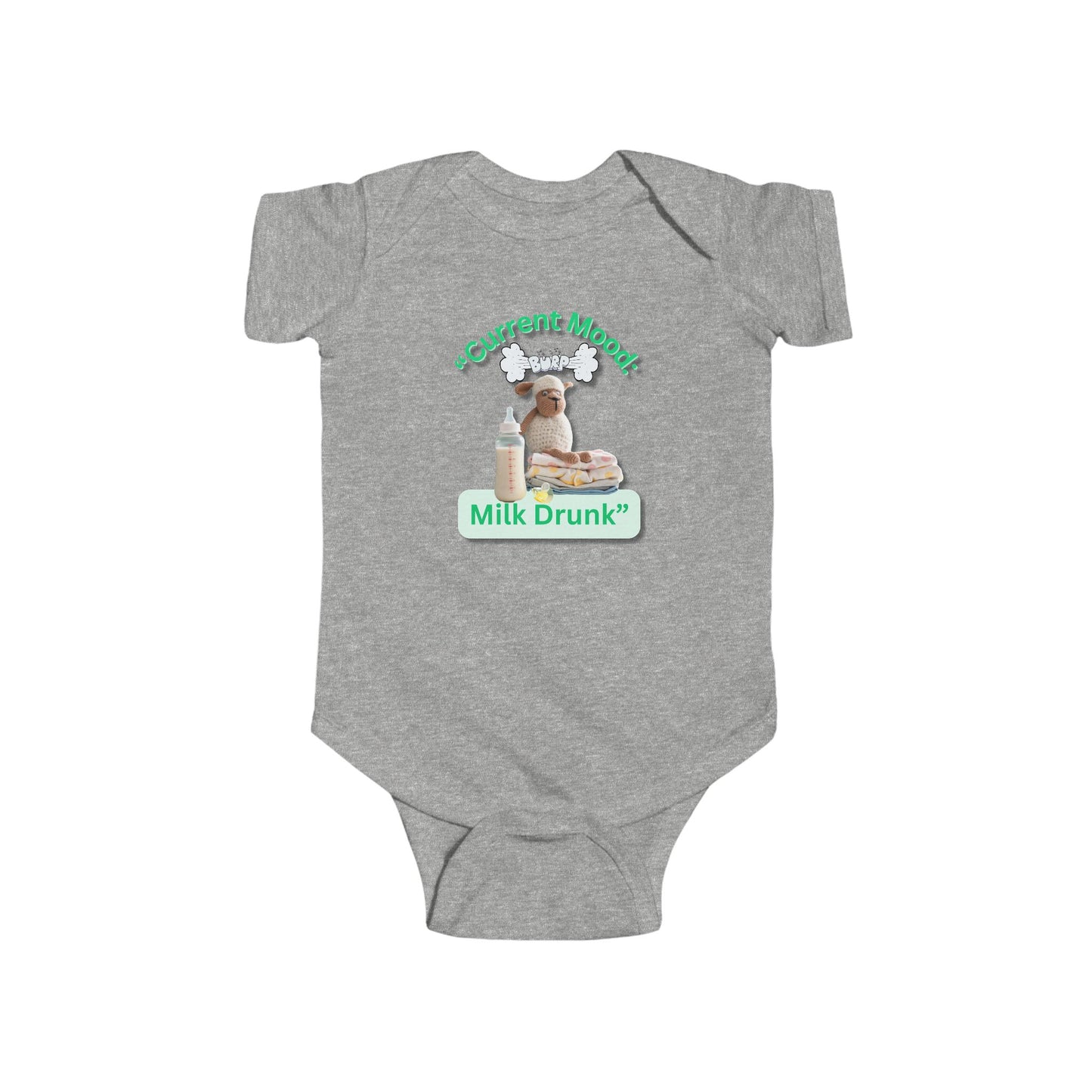 Funny Baby Onesies from 0 to 24 Months, Cute Colorful Baby Onesies for Boy or Girl, Milk Drunk Baby Onesies, Newborn Baby Shower Gifts