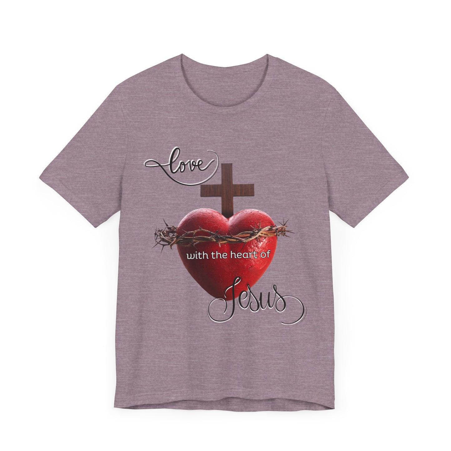 Religious T-Shirts for Men & Women, Christian T-Shirts, Christian Gifts, Jesus Loves Shirts, Jesus T-Shirts, Religious Jesus T-Shirt, Unisex Jersey Short Sleeve Tee