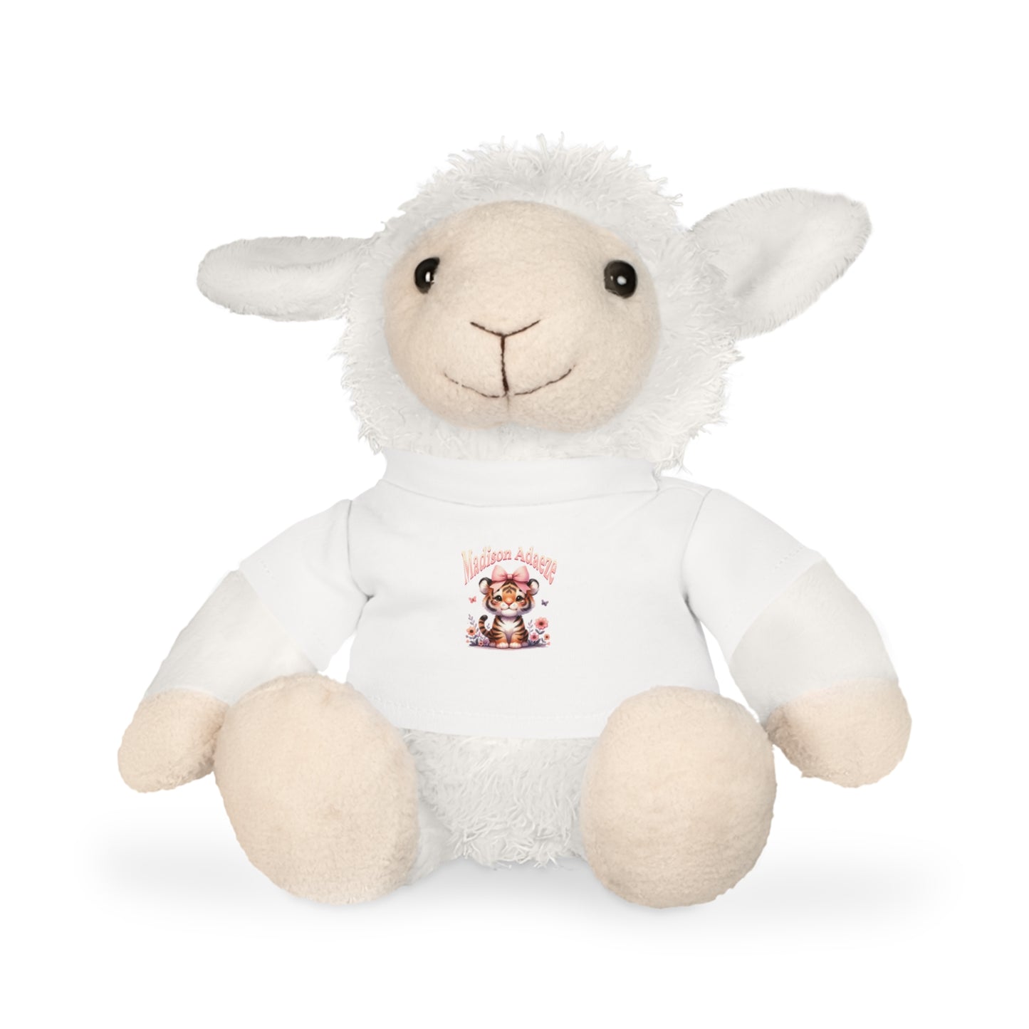 Custom Plush Toy with T-Shirt - Adorable Companion for Kids & Special Occasions, Newborn Personalized Baby Shower Gifts,