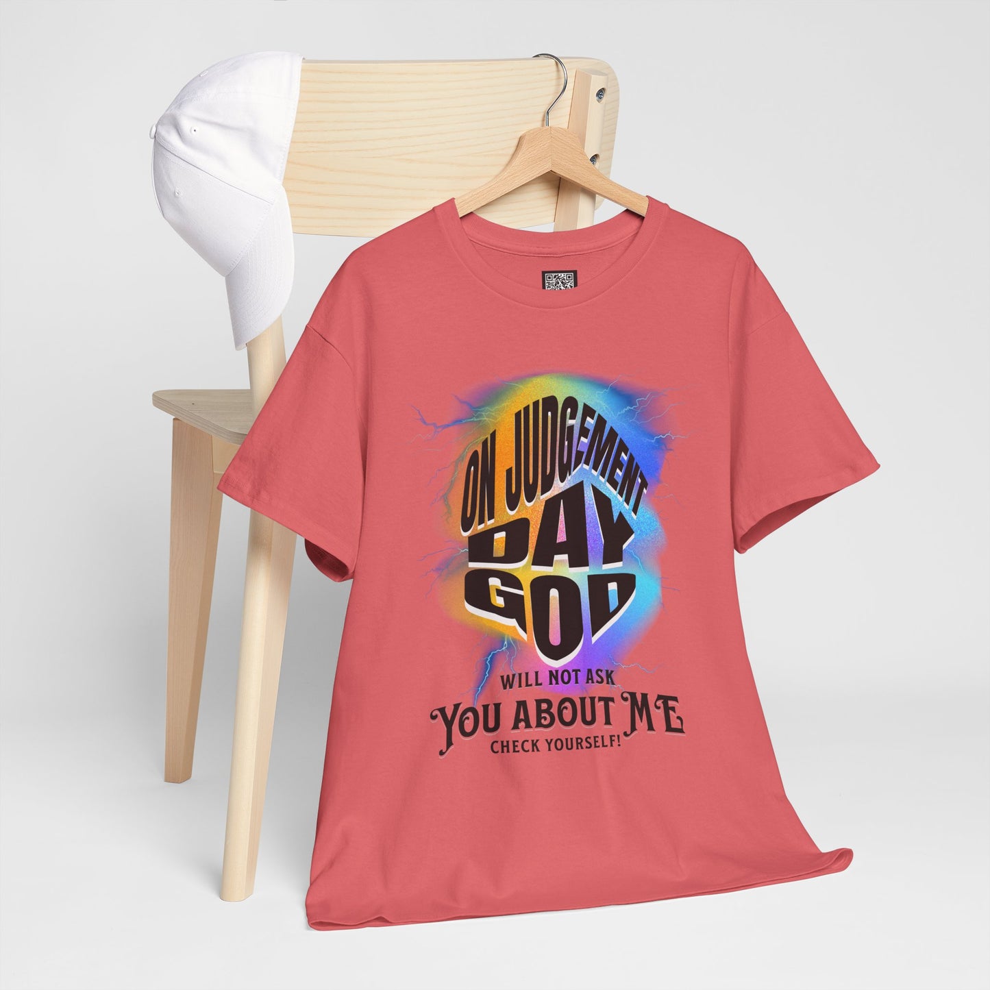 On Judgement Day Graphic Tee, Funny Christian T-Shirt for Men and Women, Gift for Believers, Casual Wear, Religious Statement T-Shirt