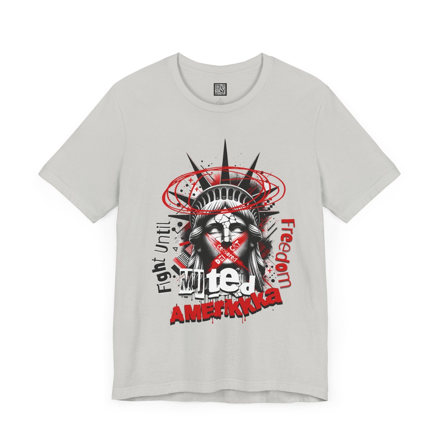 Patriotic Freedom Graphic Tee, Fight Oligarchy in America T-Shirts, This is America Shirt, Unisex Freedom for America Tees