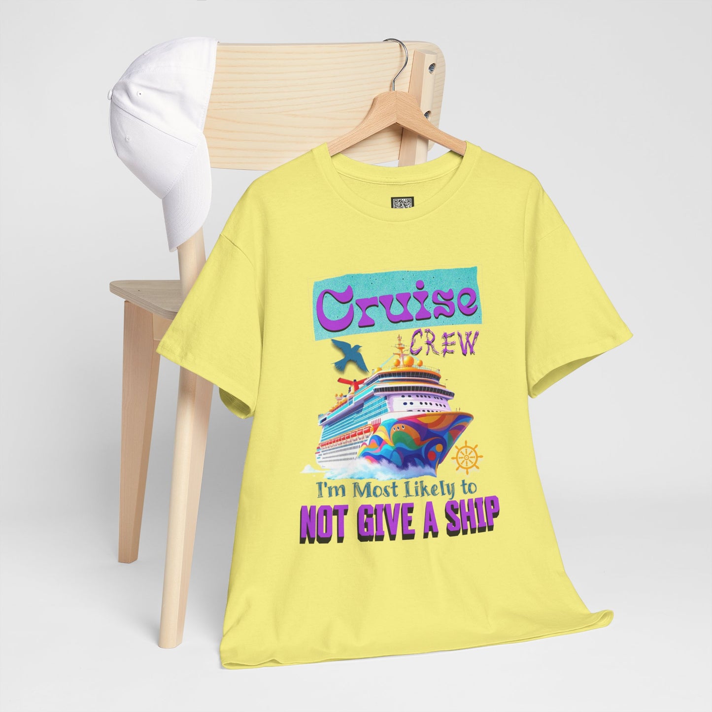 Cruise Crew Tee: Fun Cotton Shirt for Cruise Vacation Vibes, Travel Enthusiasts, Fun Family Trip Tees, Summer Celebrations, Gifts for Cruisers