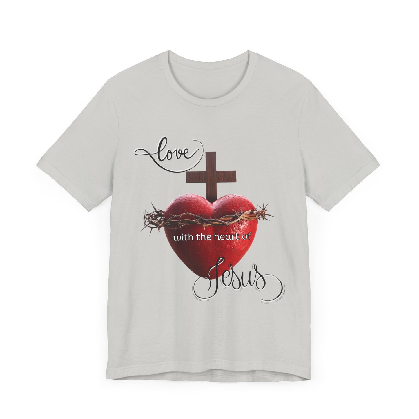 Religious T-Shirts for Men & Women, Christian T-Shirts, Christian Gifts, Jesus Loves Shirts, Jesus T-Shirts, Religious Jesus T-Shirt, Unisex Jersey Short Sleeve Tee
