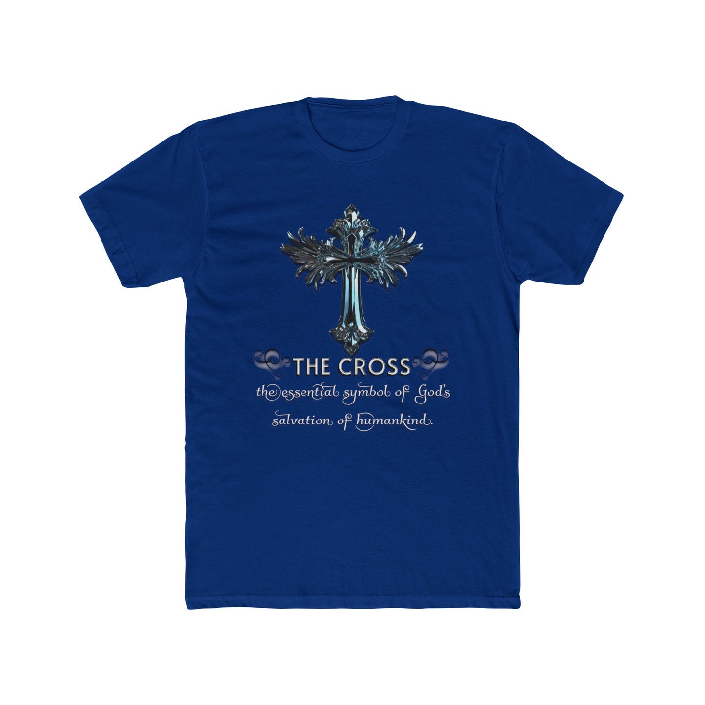 Faith-Inspired Unisex Tee, The Cross, A Symbol of Salvation, Christian Merchandise Great for Gifting, Religious Inspirational Tees