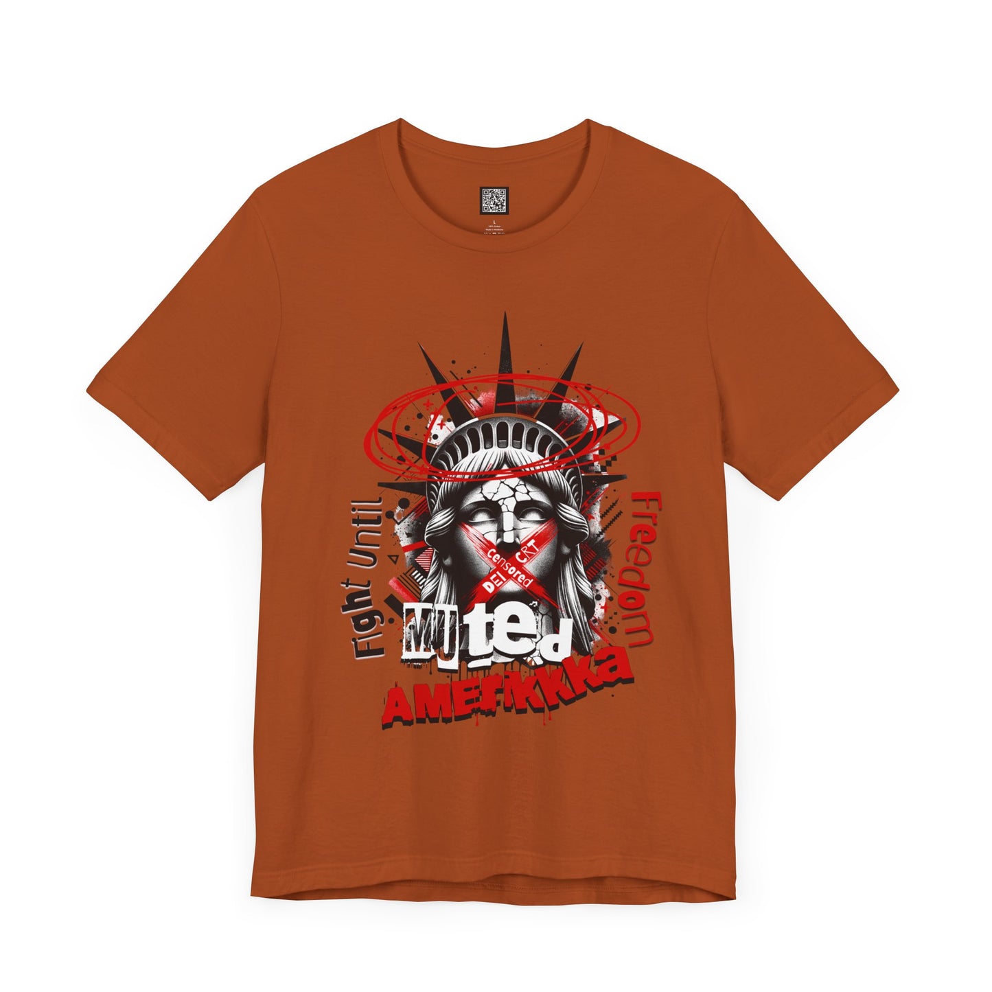 Patriotic Freedom Graphic Tee, Fight Oligarchy in America T-Shirts, This is America Shirt, Unisex Freedom for America Tees